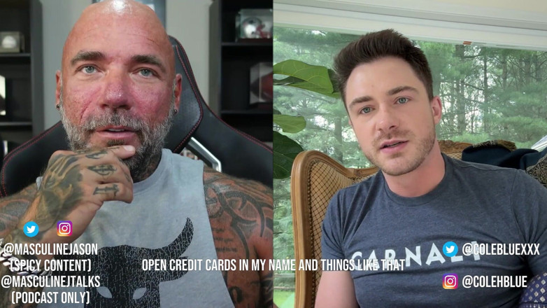 Raw and Uncensored with Masculine Jason: Porn Star Confessions - Cole Blue (episode 157)