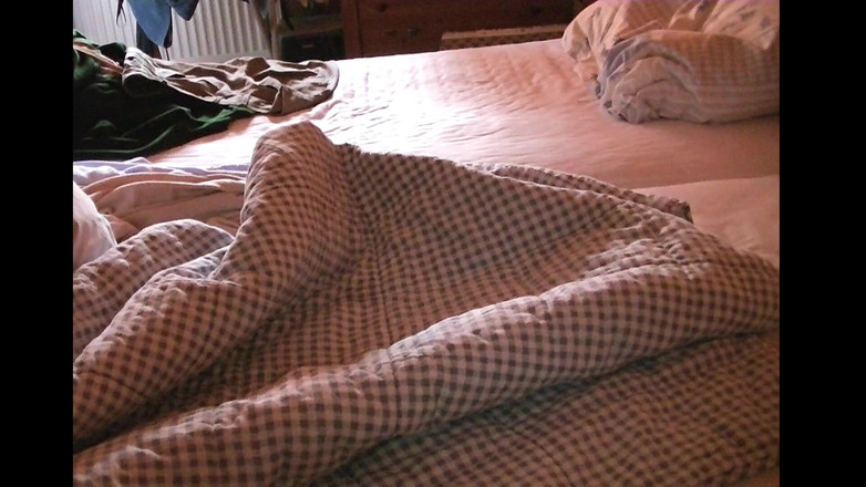 Mark Hannes: Вібратор, мастурбація в ліжку