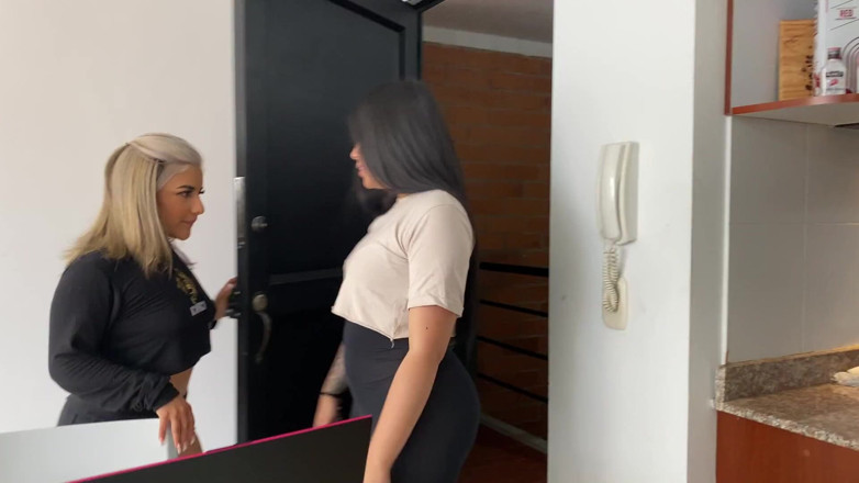 Naty Delgado: Lush Public Lush!!! My Stepsister Discovers Me and Then Checks...