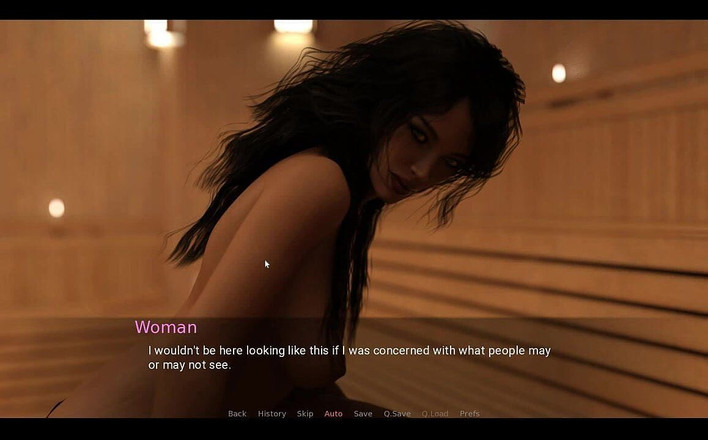 EroticKrisso: Osobní trenér - erotické komiksy Baví se v sauně