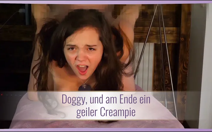 KimberlyCaprice: Doggy, and at the End a Hot Creampie