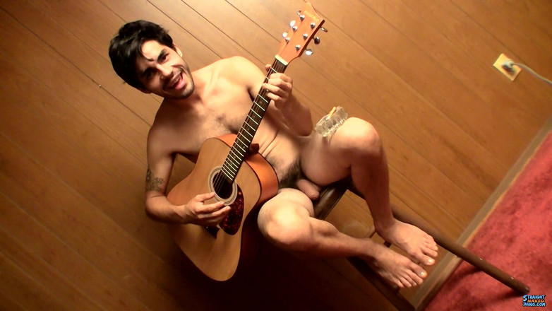 Straight naked thugs: Habilidades de guitarra e acariciar!