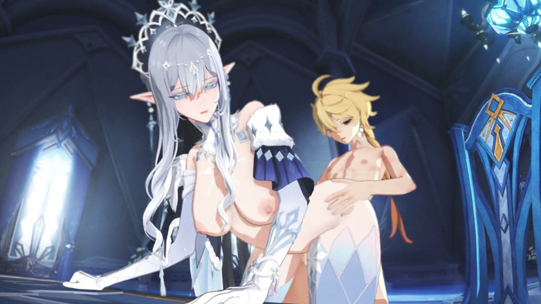 NSFWOtaku: Genshin Impact - Anastasya X Aether Sex - 3D Hentai Animations