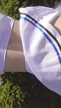 Mayu n. 71 Esibizionista sesso con costume da marinaio in hotel