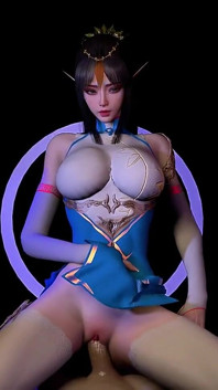 Regina della seduzione: la dea animata Unchained - Animazione 3D Hentai