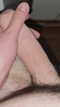 Kouření a Hraní S Mým Chlupatým Ptákem - Detailní POV