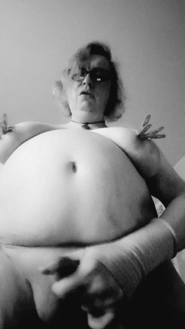 Princess Udders: Yırtık çoraplı memeler - uzun telefon 1'de 1