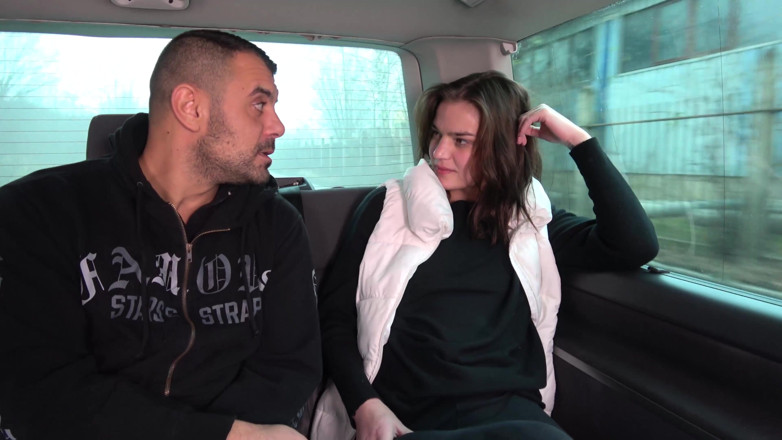 Take Van: Tattooed whore lives to be treated like this kinky dude...