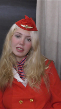 Spanish Air Hostess Claudia Garcia Take BBC