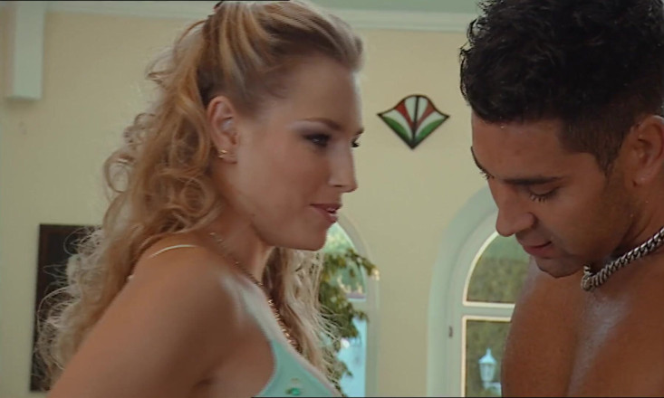 Antonio Adamo Film: Beautiful young blonde girl, gets ass fucked by big muscular...