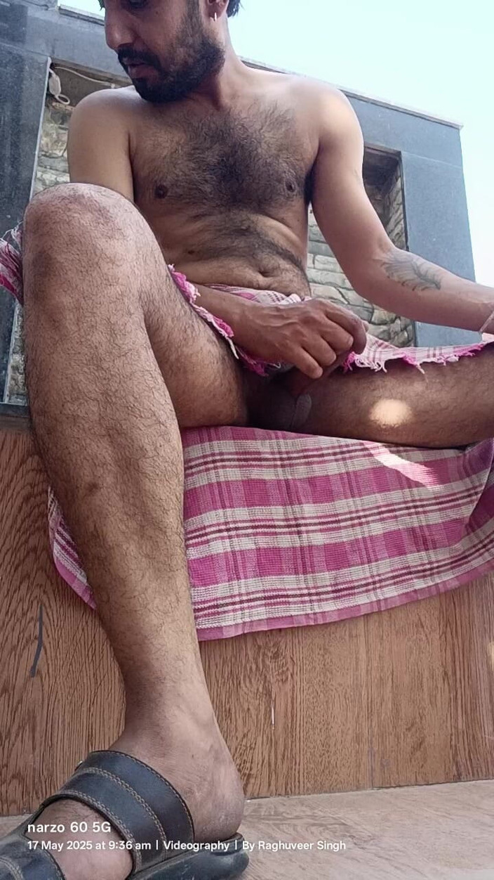 Rajasthani-old-lover: インドのホットマン射精ショット