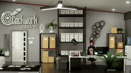 Cumming Gaming: Cockwork industries [Hentai SFM game] Ep.7 birthday girl pussy masturbation