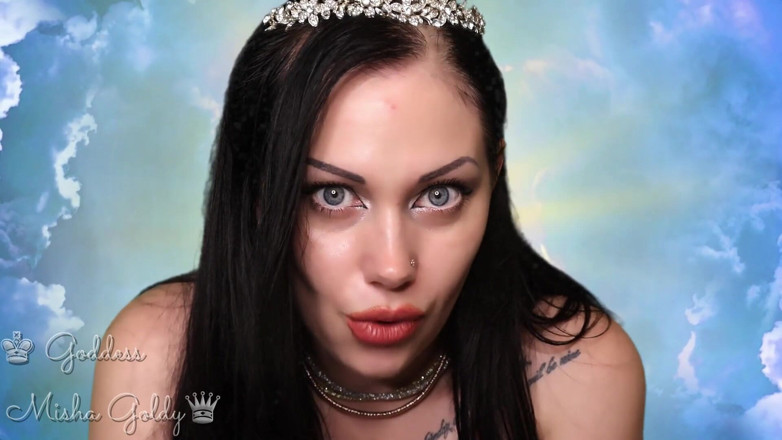 Goddess Misha Goldy: Vandaag zal ik je leren dat plezier alleen komt door...