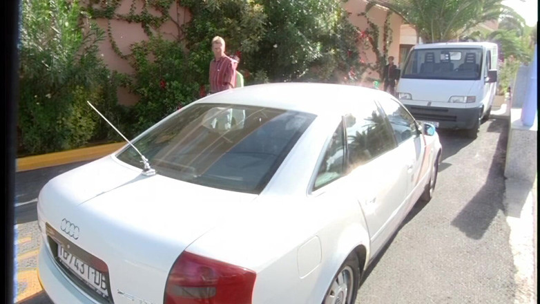 Vintage Fetish: Blonde Babe Seduces Taxi Driver in Steamy Encounter