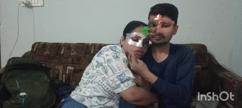 Priyasarma: Masked Desi Group Orgy Wild Kiss Boobs Play in Masquerade...