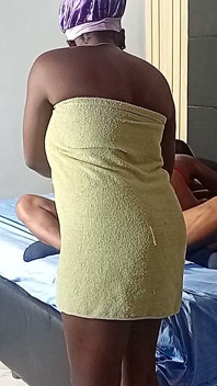 Riding on a Huge Dick