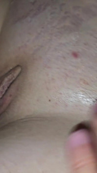 I Sprayed Her Entire Belly and Pussy with My Cum