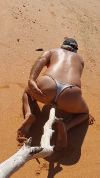 Ladysilva Bunda Gostosa Na Praia Rebolando No Pau
