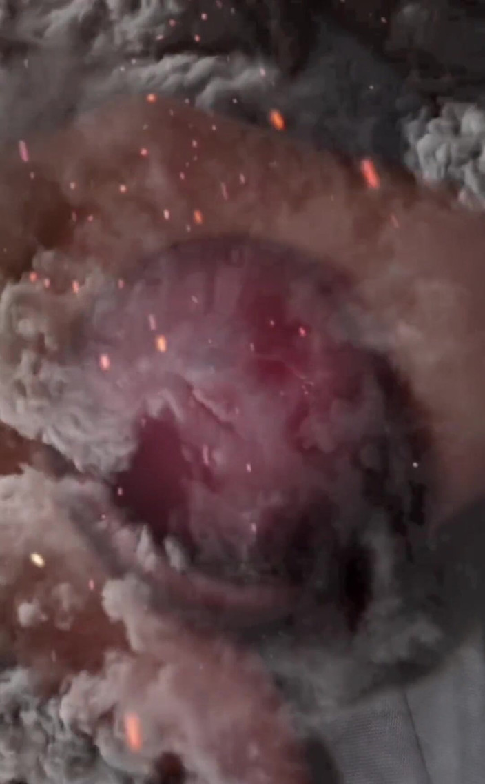 Daddybearvlc: Denna kuk är för het för Tiktok