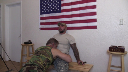 MasculineJason - Jason Collins: Jason Collins military blowjob, rimming, and cigars!