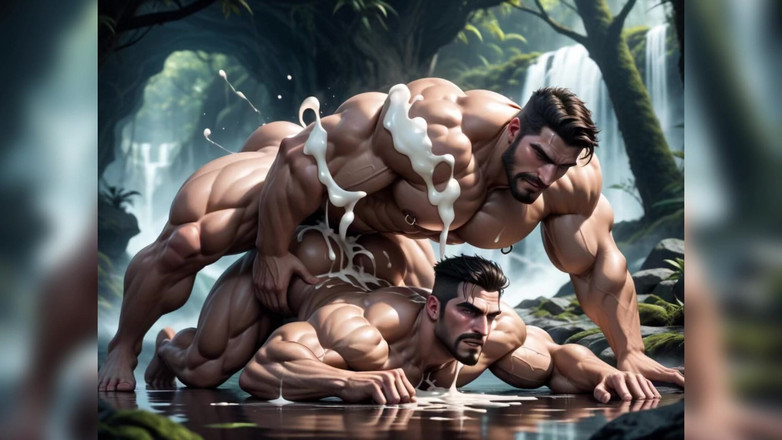 AI gay porn: Pantat bahenol cewek gay ini dientot habis-habisan sama kontol besar