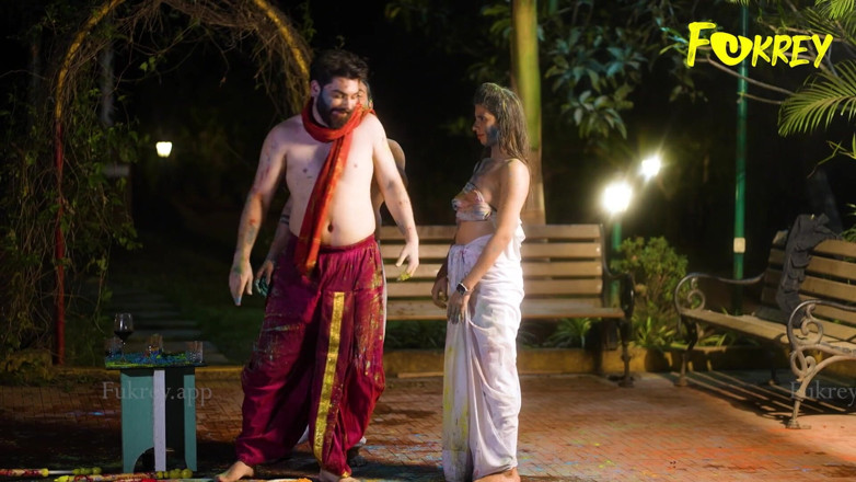 Triflicks: Holi Ki Masti Me Bhabhi Ke Kiya Jabardast Wala Sex