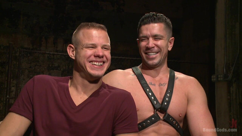Bound gods: Casa dominante trenton ducati scopa crudelmente il nuovo ragazzo schiavo