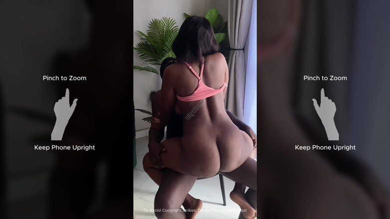 Afrocummy: Menunggang batang itu perlahan sehingga awak pancut ke dalam