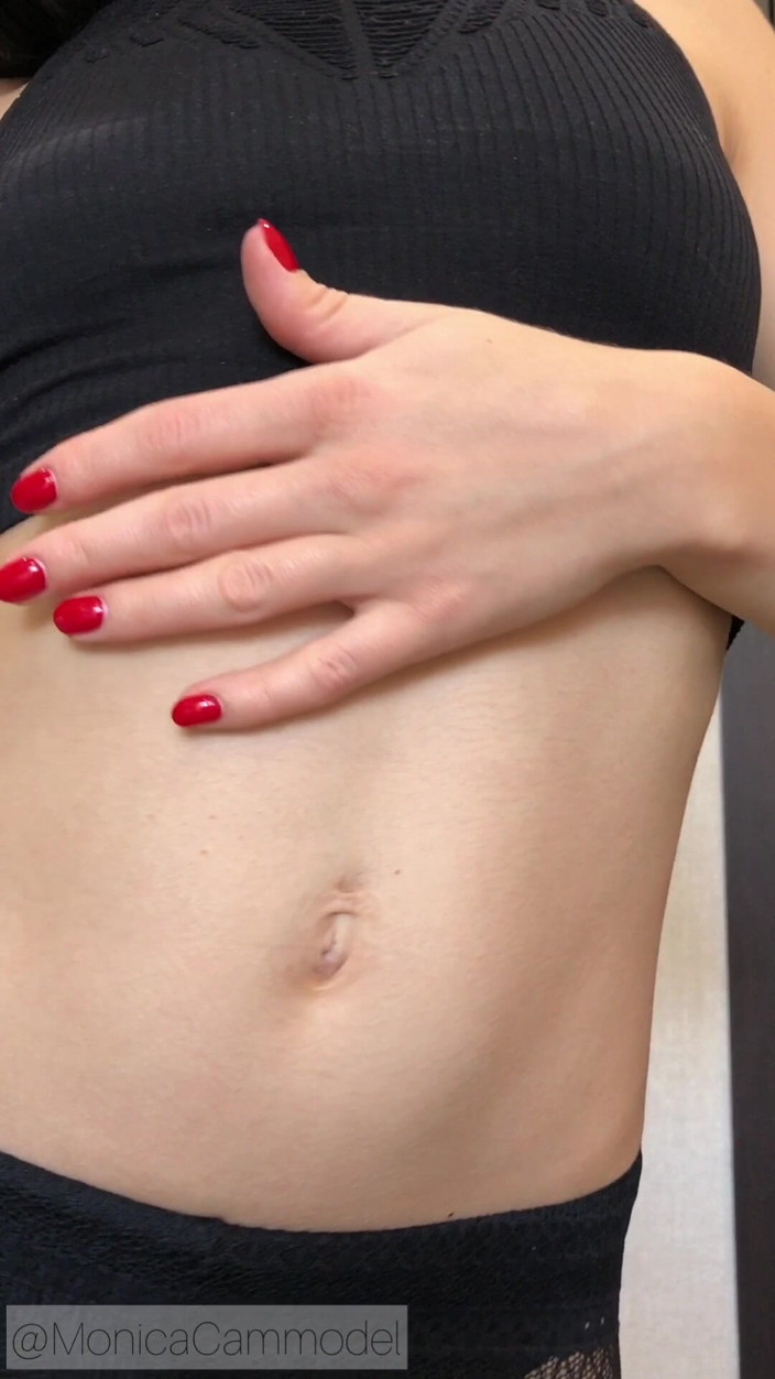 Princess Monica: Belly Button Fetish