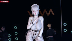 X Hentai: Bigboobs, elle a des pixels et elle le sait - animation 3D