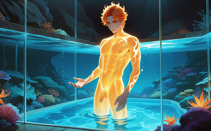 LustMen: Questa phoenix reborn nella piscina a sfioro ti farà scatenare