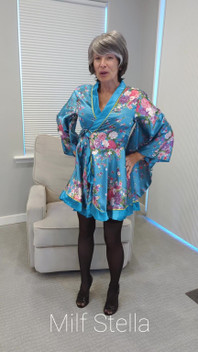 Sadie's Pretty Blue Robe