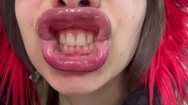 AmayaMori: Robię flegm twarze Asmr Latina twarz fetysz usta fetysz fetysz