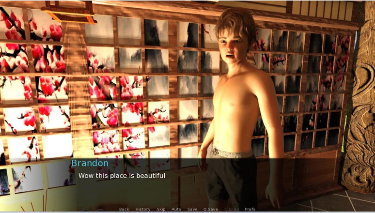 XXX Games Bunk: Grandpa's Visit - Gameplay - Roleplay - Hotspring with Grandpa