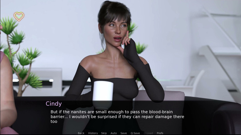 Kitty Gamer: Aurora protokoll 4, Olivia gab mir einen blowjob
