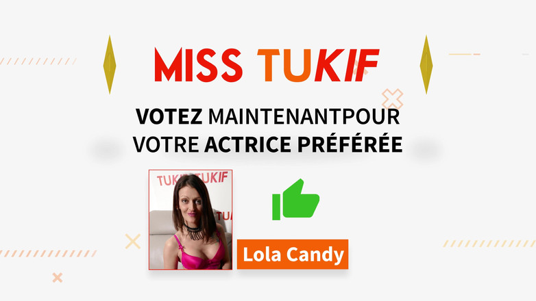 TuKif: 熟女ローラキャンディは自分自身を自慰行為し、ファック