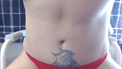 Abby Anna: Grande barriga chubs barriga cai