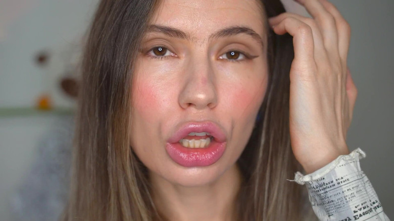 Rarible Diamond: Sexy dívka páchnoucí Gfe ze rtů