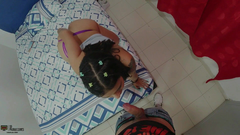 Vayolet: Kouření tohoto velkého ptáka je moje hobby - porno