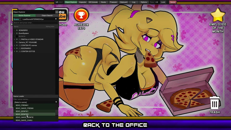 LewdArcade: Fap Nights в галерее ночного клуба Frenni [часть 01] Секс-игра [18+] порно анимации, коллекция