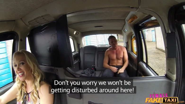 Female Fake Taxi: Female Fake Taxi - Female Fake Taxi Driver Stuffs Her Mouth...