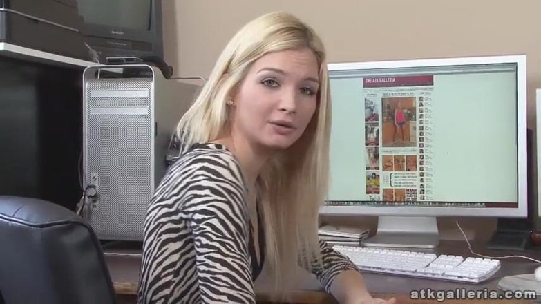 ATKIngdom Fans: Small blonde masturbating