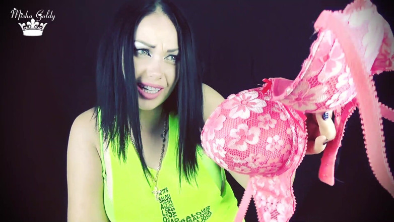 Goddess Misha Goldy: Findom home wrecker tits &amp; your wife humiliation !