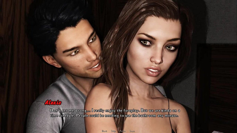 Dirty GamesXxX: Intertwined: risky sex on air plane-Ep2