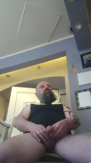 Wanker: Masturbando meu pau grande