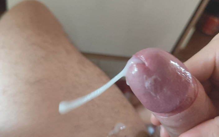 DaddyDoted: Superslow motion vid massiv manlig orgasm.