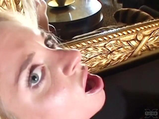 First Black Sexperience: Horny blonde gets a thick black cock in her tight...