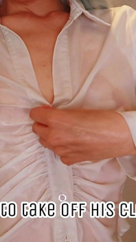 Stepmommy Wets Her Blouse and Yoga Pants in the Shower