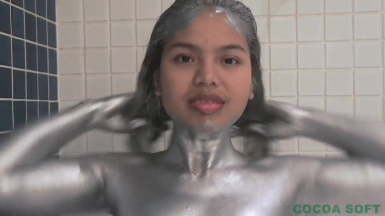 Cocoa Soft: This is the 5th in the world metallic body painting series