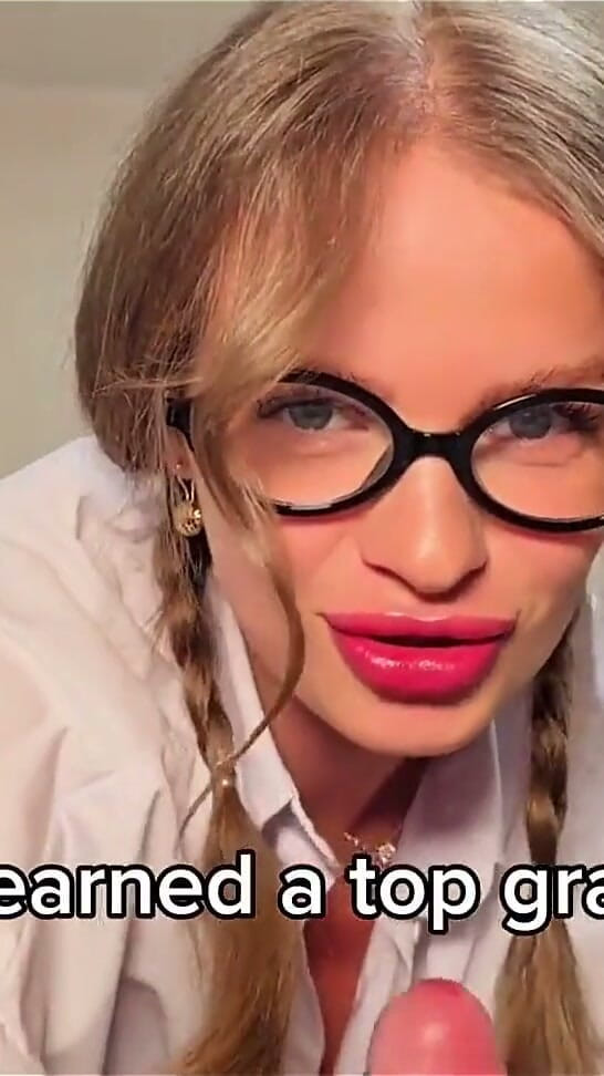 S-Wife Katy: Studentka přišla do profesorova domu, aby si udělala zkoušku